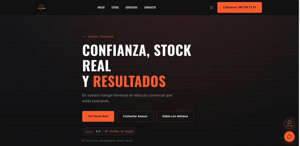 Web pública de Rimax608